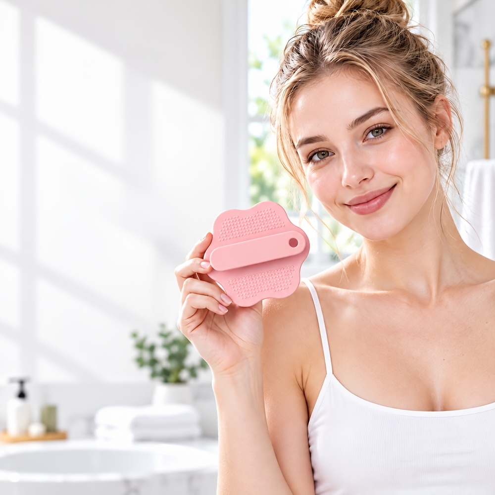 Round Loofah Bath Scrubber, Unisex Exfoliating Tool
